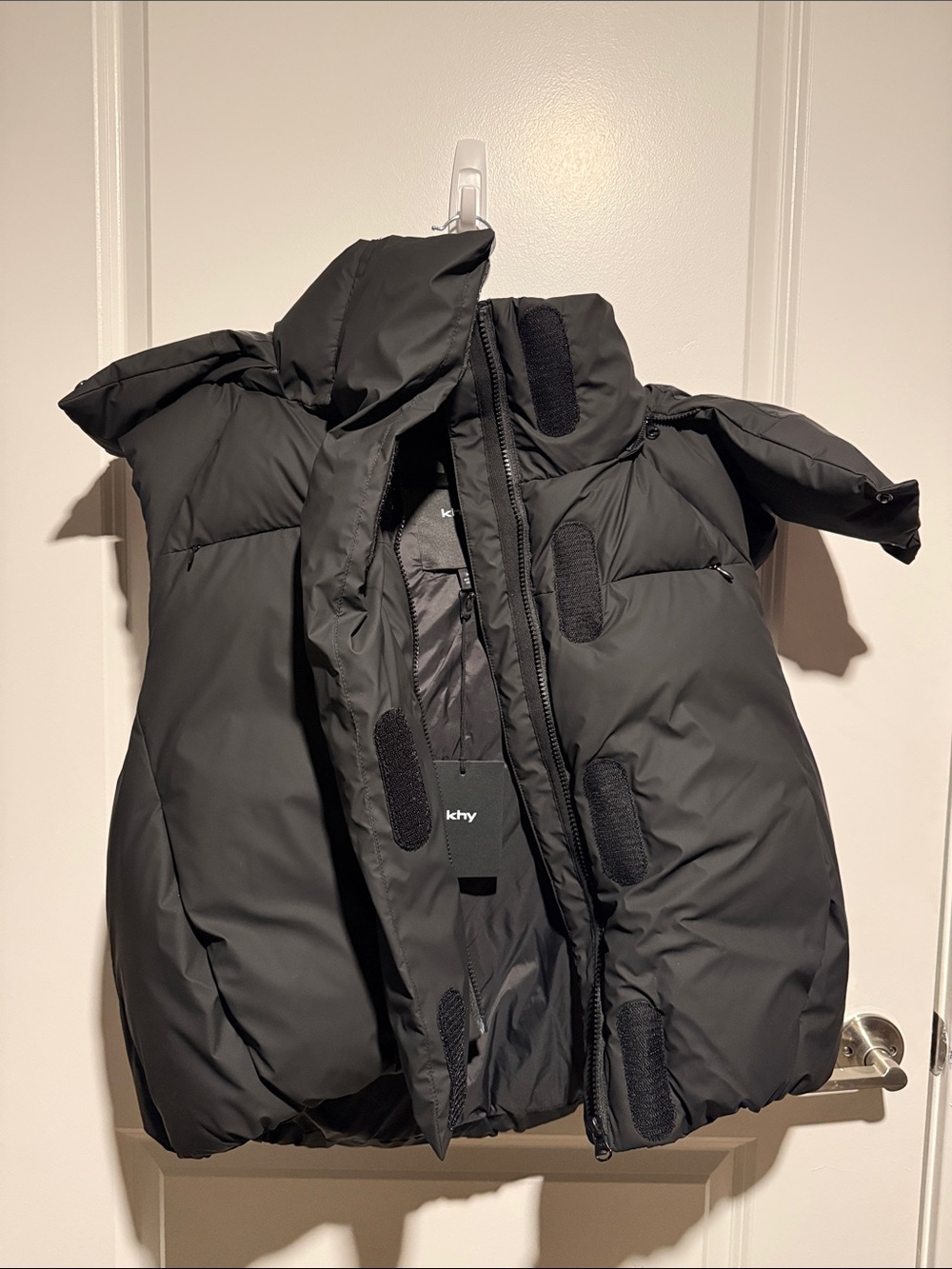 KHY Puffer Vest in Black Size M